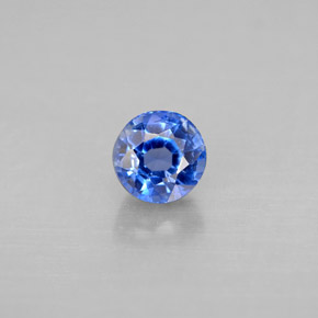 Cianite Blu naturale da 0.86 ct, Taglio rotondo, SI