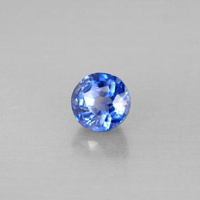 Cianite Blu naturale da 0.86 ct, Taglio rotondo, SI