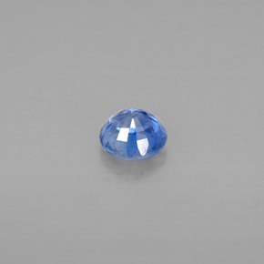 Cianite naturale blu da 0,61 ct, taglio rotondo, SI