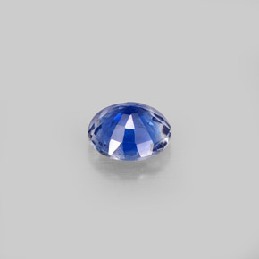 Cianite naturale blu da 0,97 ct, taglio rotondo, VS-SI