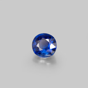Cianite naturale blu da 0,93 ct, taglio rotondo, VS-SI