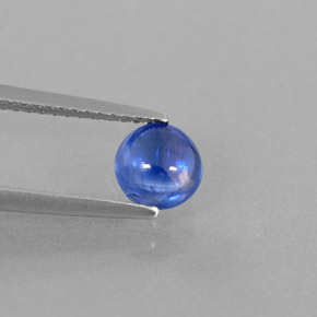 Cianite naturale blu da 0,91 ct, trasparente, trasparente/traslucido