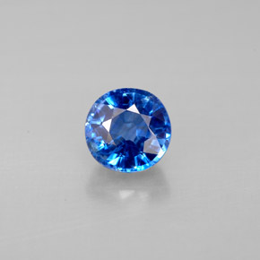 Cianite Blu naturale da 1.17 ct, Taglio rotondo, VS-SI