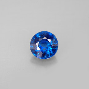 Cianite Blu naturale da 0.99 ct, Taglio rotondo, VS-SI