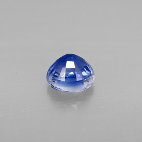 Cianite naturale blu da 1,24 ct, taglio rotondo, VS-SI