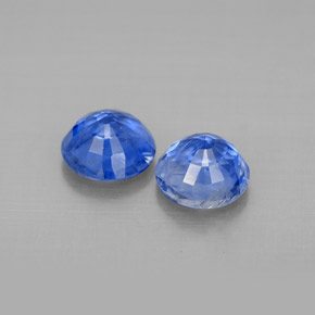 Cianite naturale blu da  ct, taglio rotondo, VS-SI