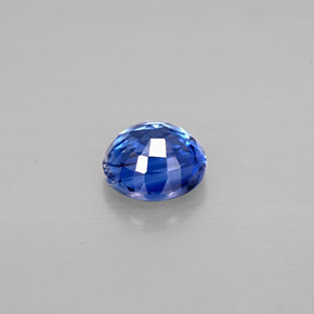 Cianite naturale blu da 1,10 ct, taglio rotondo, VS-SI