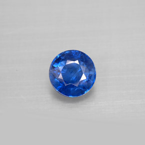Cianite Blu naturale da 1.41 ct, Taglio rotondo, VS-SI