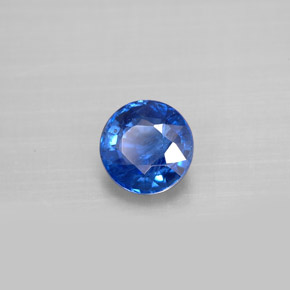 Cianite Blu naturale da 1.41 ct, Taglio rotondo, VS-SI