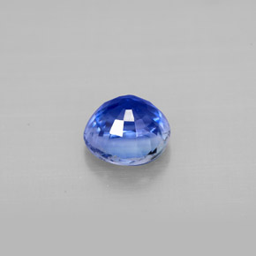 Cianite naturale blu da 1,18 ct, taglio rotondo, VS-SI