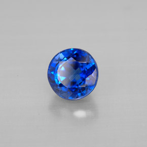 Cianite Blu naturale da 1.37 ct, Taglio rotondo, VS-SI