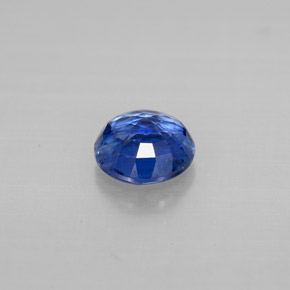 Cianite naturale blu da 1,13 ct, taglio rotondo, VS-SI