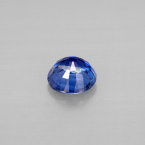 Cianite naturale blu da 1,06 ct, taglio rotondo, VS
