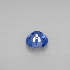 Cianite naturale blu da 0,97 ct, taglio rotondo, VS-SI