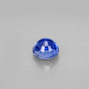 Cianite naturale blu da 1,23 ct, taglio rotondo, VS-SI