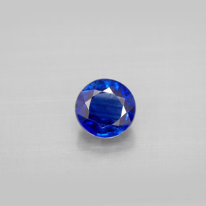 Cianite Blu naturale da 1.31 ct, Taglio rotondo, VS-SI