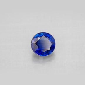 Cianite Blu naturale da 1.31 ct, Taglio rotondo, VS-SI