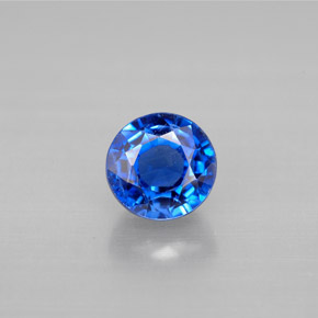 Cianite Blu naturale da 1.45 ct, Taglio rotondo, VS-SI