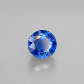 Cianite Blu naturale da 1.45 ct, Taglio rotondo, VS-SI