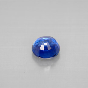Cianite naturale blu da 1,22 ct, taglio rotondo, VS-SI