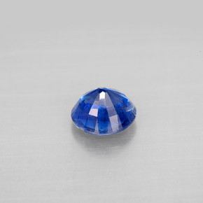 Cianite naturale blu da 0,99 ct, taglio rotondo, VS-SI