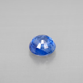 Cianite naturale blu da 1,15 ct, taglio rotondo, VS-SI