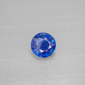 Cianite Blu naturale da 1.00 ct, Taglio rotondo, VS-SI