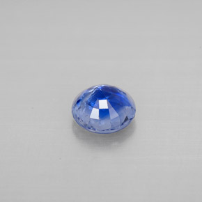 Cianite Blu naturale da 1.00 ct, Taglio rotondo, VS-SI