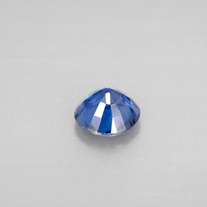 Cianite naturale blu da 0,89 ct, taglio rotondo, VS-SI