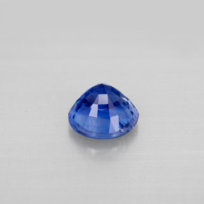 Cianite naturale blu da 1,16 ct, taglio rotondo, VS-SI