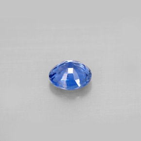 Cianite naturale blu da 0,92 ct, taglio rotondo, VS-SI