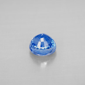 Cianite naturale blu da 1,25 ct, taglio rotondo, VS-SI