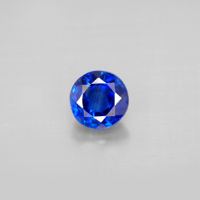 Cianite Blu naturale da 1.18 ct, Taglio rotondo, VS-SI