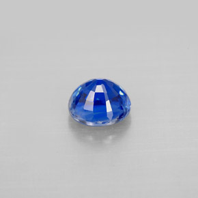 Cianite naturale blu da 1,19 ct, taglio rotondo, VS-SI