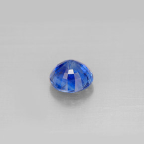 Cianite naturale blu da 1,12 ct, taglio rotondo, VS-SI