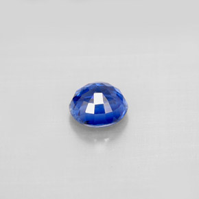 Cianite naturale blu da 1,09 ct, taglio rotondo, VS-SI