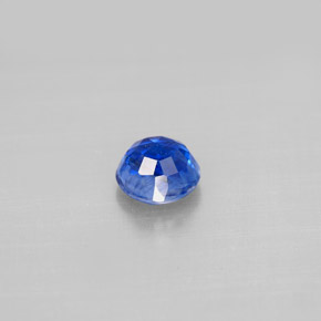 Cianite naturale blu da 0,81 ct, taglio rotondo, VS-SI