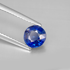 Cianite Blu naturale da 0.96 ct, Taglio rotondo, VS-SI