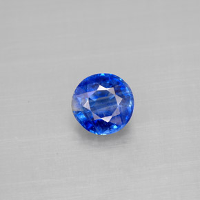Cianite Blu naturale da 1.19 ct, Taglio rotondo, VS-SI