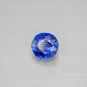 Cianite Blu naturale da 1.19 ct, Taglio rotondo, VS-SI