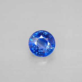 Cianite Blu naturale da 1.15 ct, Taglio rotondo, VS-SI