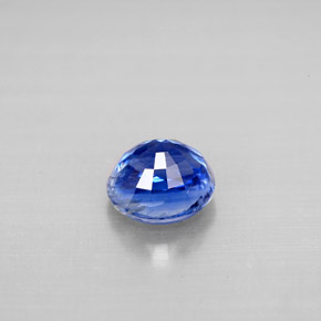 Cianite naturale blu da 1,21 ct, taglio rotondo, VS-SI