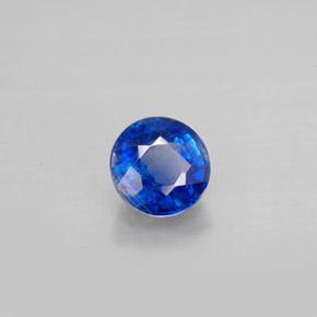Cianite Blu naturale da 1.20 ct, Taglio rotondo, VS-SI