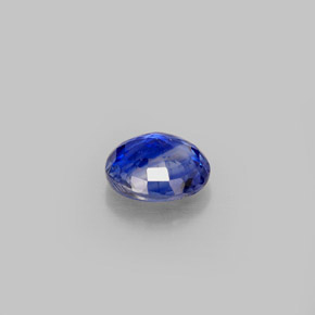Cianite naturale blu da 0,97 ct, taglio rotondo, VS-SI