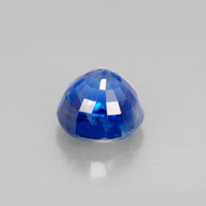 Cianite naturale blu da 2,71 ct, taglio rotondo, SI