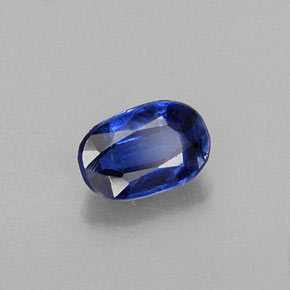 Cianite Blu naturale da 0.60 ct, Taglio ovale, VS-SI