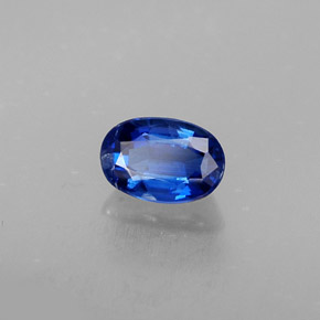 Cianite naturale blu da 0,69 ct, taglio ovale, VS-SI