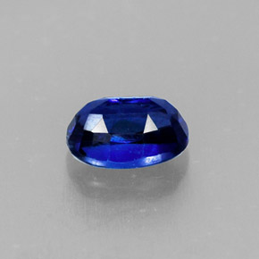 Cianite naturale blu da 0,78 ct, taglio ovale, VS-SI