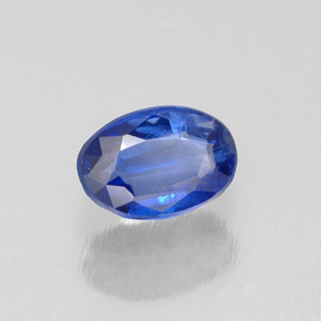 Cianite naturale blu da 0,69 ct, taglio ovale, VS-SI