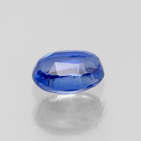 Cianite naturale blu da 0,69 ct, taglio ovale, VS-SI